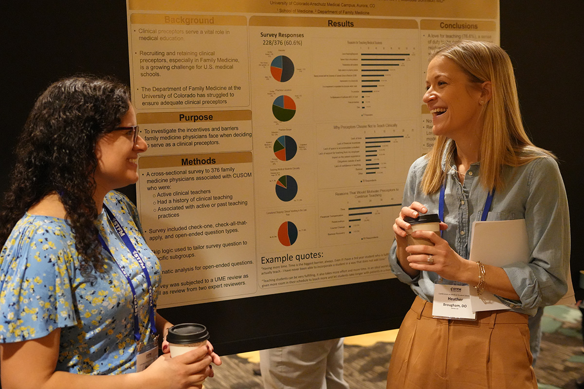 2025 STFM Conference on Medical Student Education poster hall